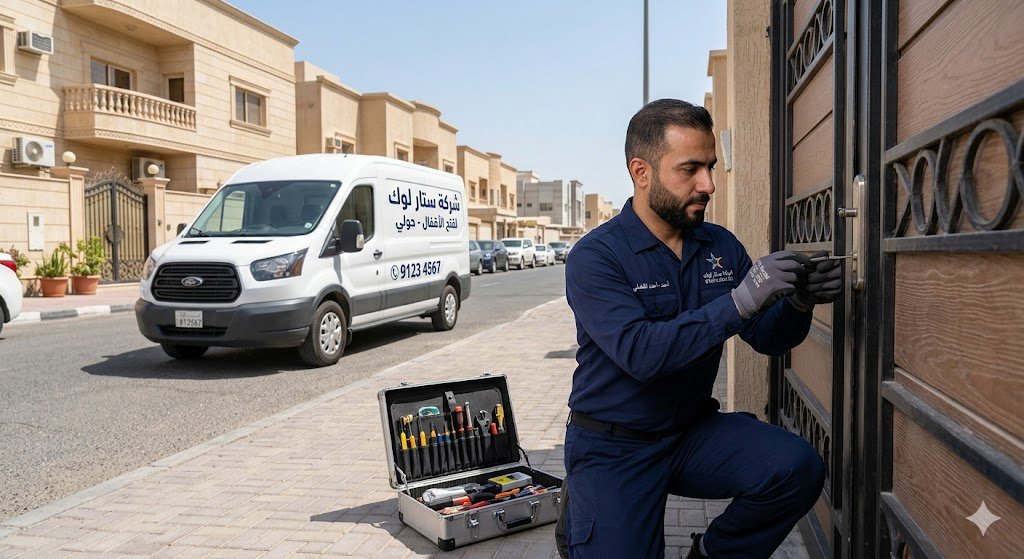 شركة فتح أقفال في منطقة حولي بالكويت | خدمة سريعة وآمنة 24 ساعة